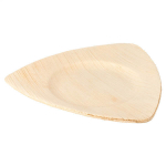 Palmilehe taldrik kolmnurkne 15x13 cm 25 tk, Palmių lapų lėk&scaron;tė trikampė 15x13 cm 25 vnt.