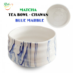 MATCHA CHAWAN - BLUE MARBLE - Matcha keraamiline kauss 500 ml