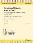 Concertino D-Dur: im Stil von Antonio Vivaldi. op. 15. Violine und Klavier., Concertino D-Dur: im Stil von Antonio Vivaldi. op. 15. Violine und Klavier.