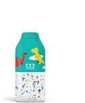 Joogipudel Monbento Positive S Blue Dino, 330 ml