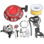 Honda GX160 GX200 5,5 HP mootorikomplekt Karburaator S&uuml;&uuml;tepool S&uuml;&uuml;tek&uuml;&uuml;nal &Otilde;hufilter