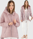 Kahepoolne naiste jope Elisa, roosa