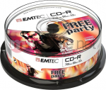 Emtec CD-R 700 MB 52x 25 sztuk (ECOC802552CB)