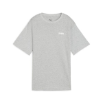 Naiste vabaaja T-s&auml;rk PUMA ESS Small Logo Relaxed Tee Light Gray Heather - 68831004, hall
