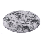 &Uuml;mmargune vaip 160 cm, shaggy pl&uuml;&uuml;sist, karvane, pehme ja tihe vaip