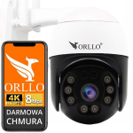 ORLLO Z20 &ndash; WiFi IP V&auml;litingimustes P&ouml;&ouml;ratav Kaamera 4K 8MP &Ouml;&ouml;režiimi ja AI-ga