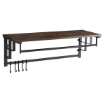 Esiku riidenagi Mebel Elite JACE 80 cm pruun