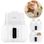 Kahekordne pudelisoojendaja THERMUP DUO 6 in 1, White, Lionelo