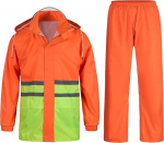 Meeste vihmakomplekt Ktwolen, oranž