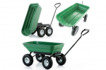 Aia transpordik&auml;ru&ndash;k&auml;rukas&ndash;haagis HIGHER, 75 l, 350 kg, kallutusfunktsiooniga