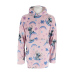 Pehme Mugav Suure Taskuga Kapuutsiga Pleed Lilo & Stitch