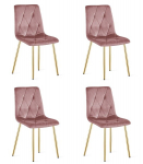 4-osaline toolikomplekt Leobert Libra, roosa