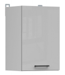 Seinale paigaldatav k&ouml;&ouml;gikapp Black Red White Junona Line, hall/valge