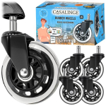 Kummist rattad toolile Casalinge, 10 mm, 5 tk