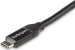USB-C kaabel USB-C STARTECH - 50 cm - Power Delivery 5A - USB-IF sertifitseeritud - Must