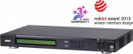 ATEN VanCryst VM0404HB 4 x 4 T&otilde;eline 4K HDMI maatrixl&uuml;liti Video- ja audioswitch Lauaarvuti, Rakkes paigaldatav