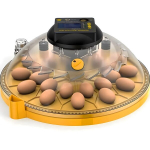 Inkubaator 24 munale, munahaudeseade, linnumunade inkubaator, automaatne temperatuuriregulaator, brooder lindudele