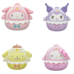 Pehmolelu Squishmallows Hello Kitty lihav&otilde;tte eriv&auml;ljaanne 12 cm &uuml;lipehme