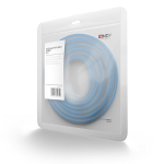 V&otilde;rgukaabel - Cat.6A S/FTP 10m 500MHz RJ45 M/M vask 26AWG sinine, Mėlyna
