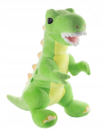 Suur pl&uuml;&uuml;sist dinosaurus Harry 75cm roheline pehme m&auml;nguasi