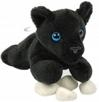 Must panter Ziki Dubi pehme m&auml;nguasi, 14cm