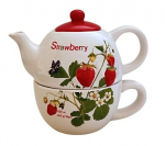 Teekann ja tass, 2-osaline komplekt: 1 tass, 1 teekann