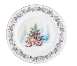 Magustoidutaldrikute komplekt &bdquo;The Magic of Christmas&ldquo; 20 cm (6 tk)