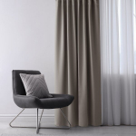 Restilo kardin Blackout Beige, 140x300 cm
