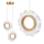 Rippvalgusti Toolight Lhj103-2Cp Gold/ Rose Gold