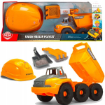 Kallur kiivriga Dickie Toys 372-9014, oranž