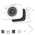 Digikaamera Digitaalne fotoaparaat sjcam zv100 white lastele, noortele, veebikaamera 80mpx