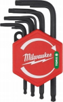 MILWAUKEE TORX MUTRIV&Otilde;TTE KOMPAKTKOMPLEKT 9 tk.