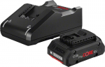 Tarvikute komplekt Bosch GBA ProCORE 18 V ja GAL 18V-40, aku ja laadija