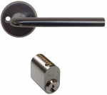 Uksesilindrid MP, MCI-30-B+MRO-21-35, MBN (grafiit), 30mm, 3 v&otilde;tm., messing, Inglise