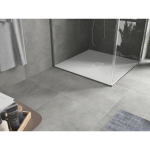 Ruudukujuline Du&scaron;ialus Mexen Hugo SMC, 100 x 100 cm, White+White