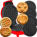 Punane mini vahvlimasin Lehmann Gofrino