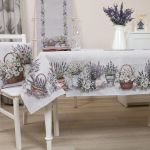 Textile Idea Laudlina Lavendli harmoonia, 165x300 cm