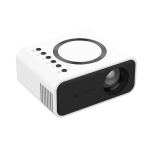 Juhtmevaba + juhtmega miniprojektor, valge