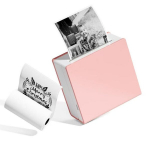 Mini Bluetooth-termoprinter, roosa