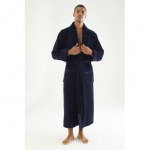 Satiin meeste hommikumantel puuvill-bambus, Cezar, kastis