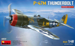 Liimitav mudel MiniArt 48032 P-47M Thunderbolt Advanced Kit 1/48