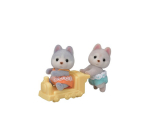 Mini-univers - SYLVANIAN FAMILIES - H&otilde;imud husky - Oranž - Unisex - 3 aastat+