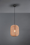 Trio ripplaelamp Runa 35cm, E27, matt must