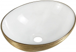 Praustuvas Mexen Elza, White/Gold lines