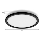AURELLE HUE PANEEL RD BLACK 21W "000008720169159075" (tembru verde 2,00 lei)