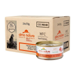 Almo Nature HFC Chicken with Pumpkin kana ja k&otilde;rvitsaga konservtoit kassidele, 70g x24