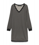 Vero Moda Naiste kleit 10335228*01, must/valge 5715733494181
