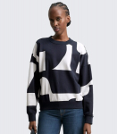 Tom Tailor Denim naiste Dressipluus 1049413*38859, tumesinine/valge