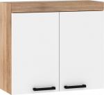 &Uuml;lemine kapp Meblocross Rodos ROD-18 W80, Sonoma valgus/valge