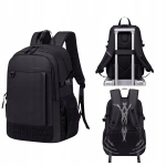 Must veekindel linnaseljakott, 18 l, 15,6" s&uuml;learvutile, t&ouml;&ouml;ks, &otilde;pinguteks ja reisimiseks. SUPER FIVE FB696 Black